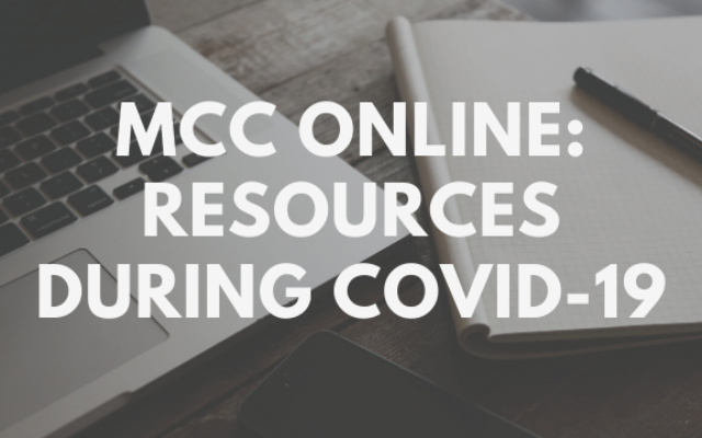 photo for MCC Online: Church Resources During COVID-19